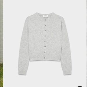 NWT Aritzia Bare Cashmere Crew Cardigan